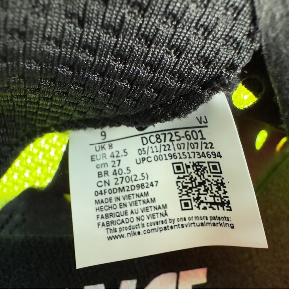 Men’s New Nike Zoom Rival Distance DC8725-601 Red Volt Sneaker Shoes Size 9 - Picture 10 of 10